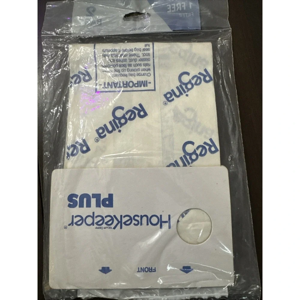 Regina Housekeeper Plus Type P Vacuum Bags - New